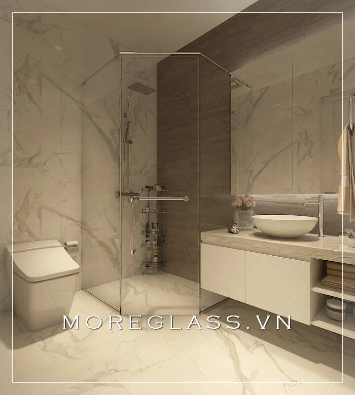  Thiết kế phòng tắm kính cường lực đẹp